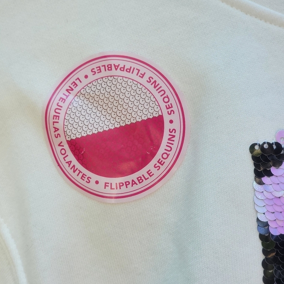 Juicy couture sweatshirt girl size 6 and (7/8) - Picture 5 of 7